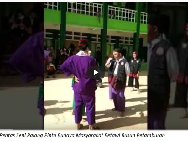 Kegiatan seni bela diri dan Palang Pintu Betawi