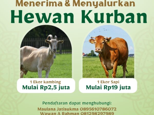 Panitia Iedul qurban Masjid Jami Nurul Falah Rusun Petamburan